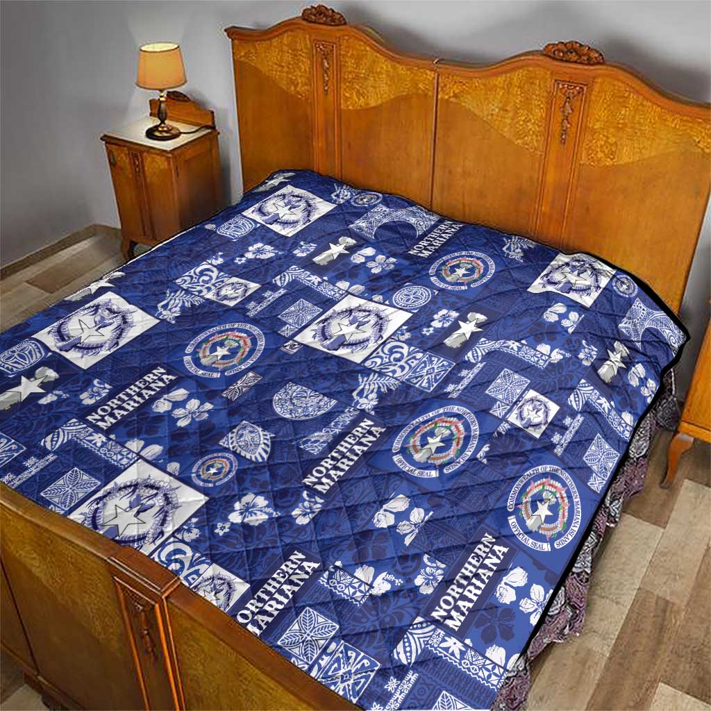 Northern Mariana Islands Magof Nochebuena Quilt Pacific Patchwork Xmas Vibes LT9 - Polynesian Pride