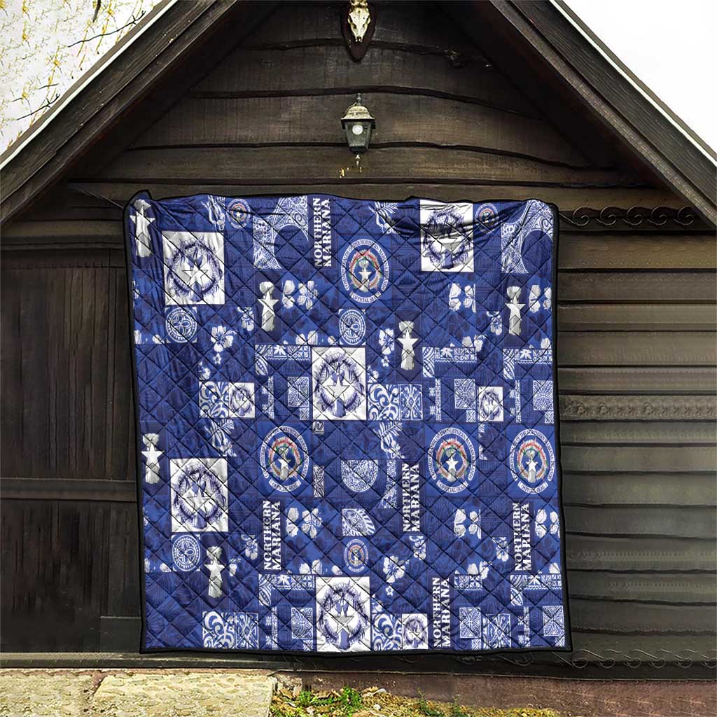Northern Mariana Islands Magof Nochebuena Quilt Pacific Patchwork Xmas Vibes LT9 - Polynesian Pride