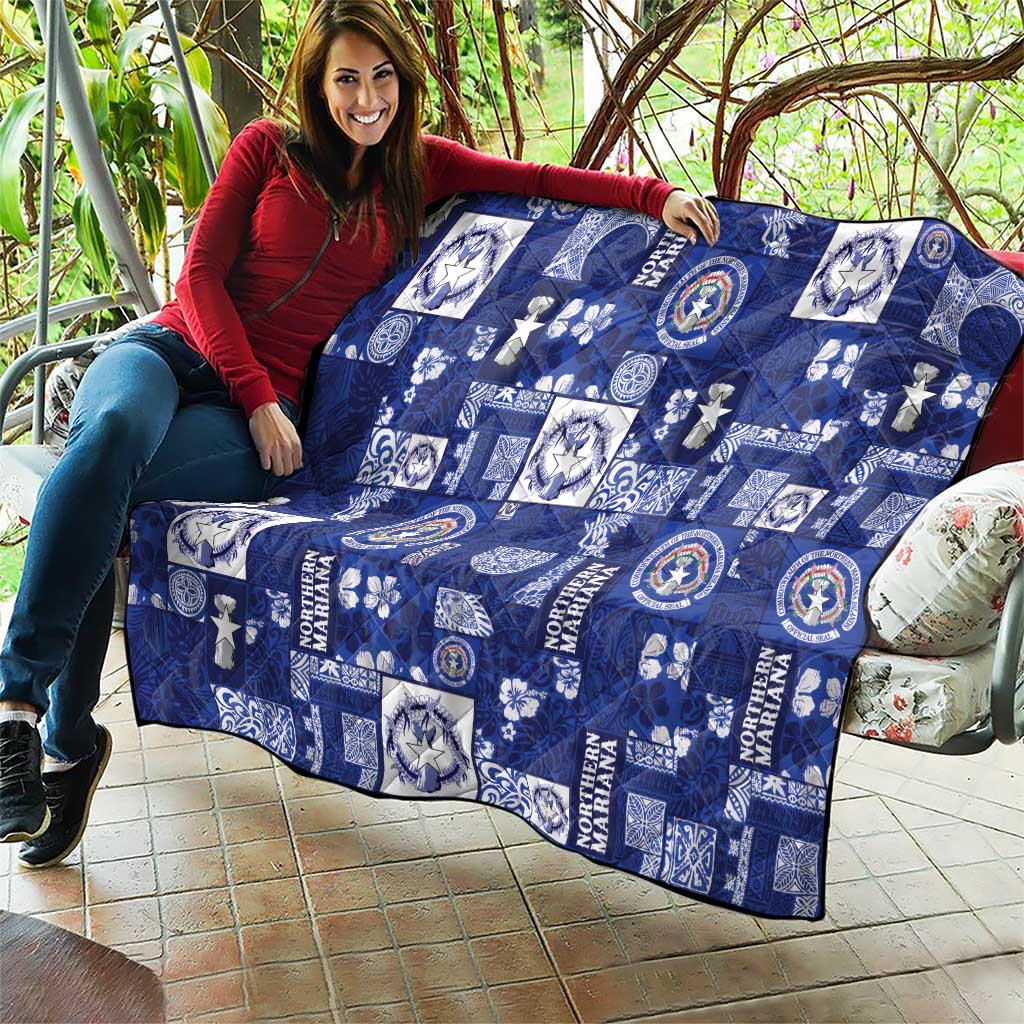 Northern Mariana Islands Magof Nochebuena Quilt Pacific Patchwork Xmas Vibes LT9 - Polynesian Pride