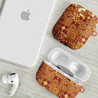Rotuma Faiakse'ea 'e Kirisimasi AirPods Case Pacific Patchwork Xmas Vibes - Polynesian Pride