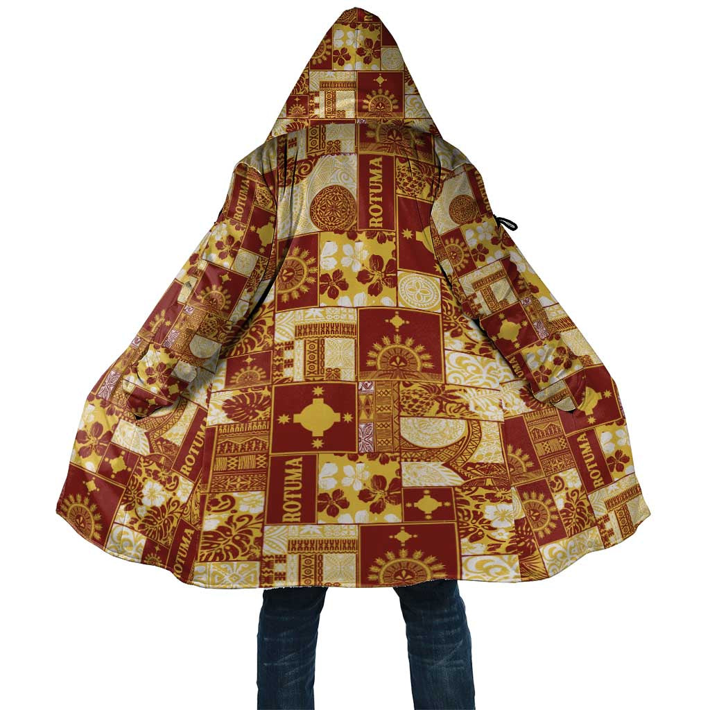 Rotuma Faiakse'ea 'e Kirisimasi Cloak Pacific Patchwork Xmas Vibes - Polynesian Pride