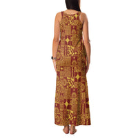 Rotuma Faiakse'ea 'e Kirisimasi Family Matching Tank Maxi Dress and Hawaiian Shirt Pacific Patchwork Xmas Vibes - Polynesian Pride