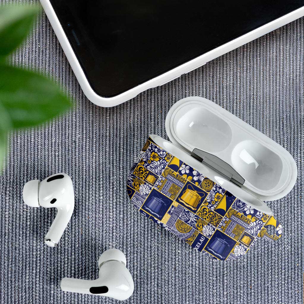 Tokelau Manuia te Kilihimahi AirPods Case Pacific Patchwork Xmas Vibes - Polynesian Pride