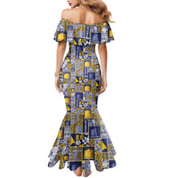 Tokelau Manuia te Kilihimahi Family Matching Mermaid Dress and Hawaiian Shirt Pacific Patchwork Xmas Vibes LT9 - Polynesian Pride