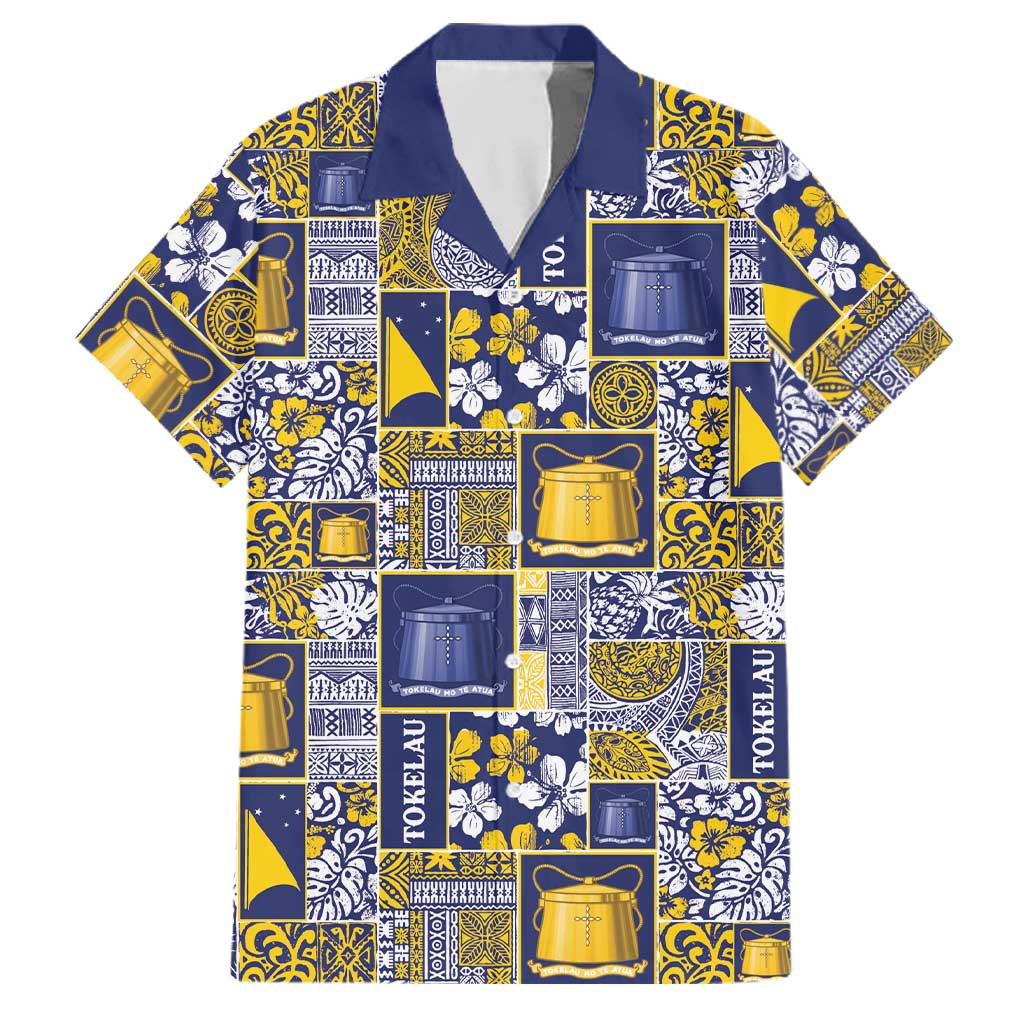 Tokelau Manuia te Kilihimahi Family Matching Summer Maxi Dress and Hawaiian Shirt Pacific Patchwork Xmas Vibes - Polynesian Pride