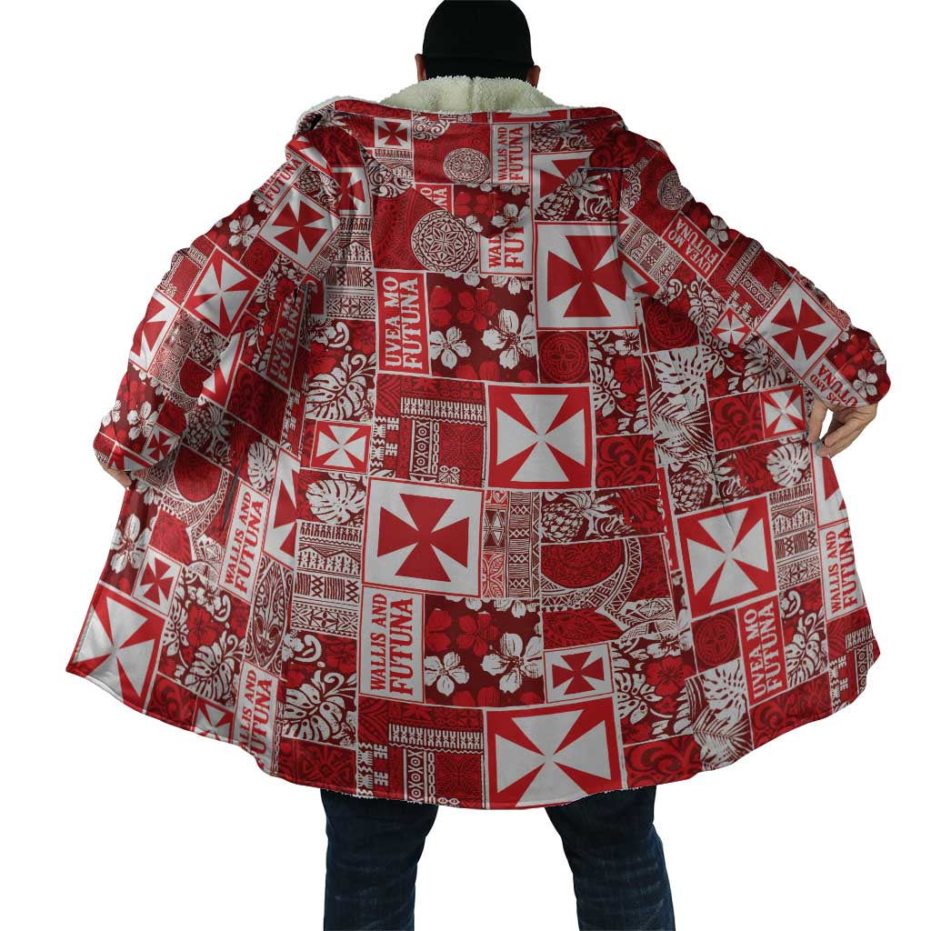 Wallis Et Futuna Kilisimasi Fiefia Cloak Pacific Patchwork Xmas Vibes - Polynesian Pride