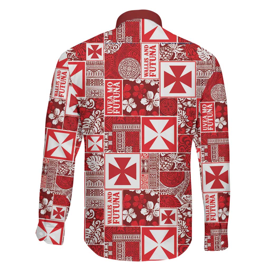Wallis Et Futuna Kilisimasi Fiefia Family Matching Mermaid Dress and Hawaiian Shirt Pacific Patchwork Xmas Vibes LT9 - Polynesian Pride