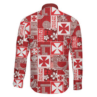 Wallis Et Futuna Kilisimasi Fiefia Family Matching Tank Maxi Dress and Hawaiian Shirt Pacific Patchwork Xmas Vibes LT9 - Polynesian Pride