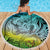 Personalised Aloha King Kamehameha Spirits Beach Blanket Art Special