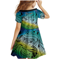 Personalised Aloha King Kamehameha Spirits Family Matching Mermaid Dress and Hawaiian Shirt Art Special LT9 - Polynesian Pride
