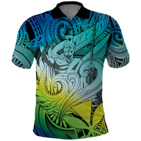 Personalised Aloha King Kamehameha Spirits Polo Shirt Art Special LT9 Art - Polynesian Pride