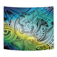 Personalised Aloha King Kamehameha Spirits Tapestry Art Special