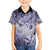Personalised Aloha King Kamehameha Spirits Kid Hawaiian Shirt Violet Special LT9 Kid Violet - Polynesian Pride