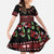 Fiji Masi Bula Tagimoucia Flowers Family Matching Off Shoulder Maxi Dress and Hawaiian Shirt