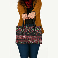Fiji Masi Bula Tagimoucia Flowers Leather Bag - Polynesian Pride
