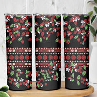 Fiji Masi Bula Tagimoucia Flowers Skinny Tumbler