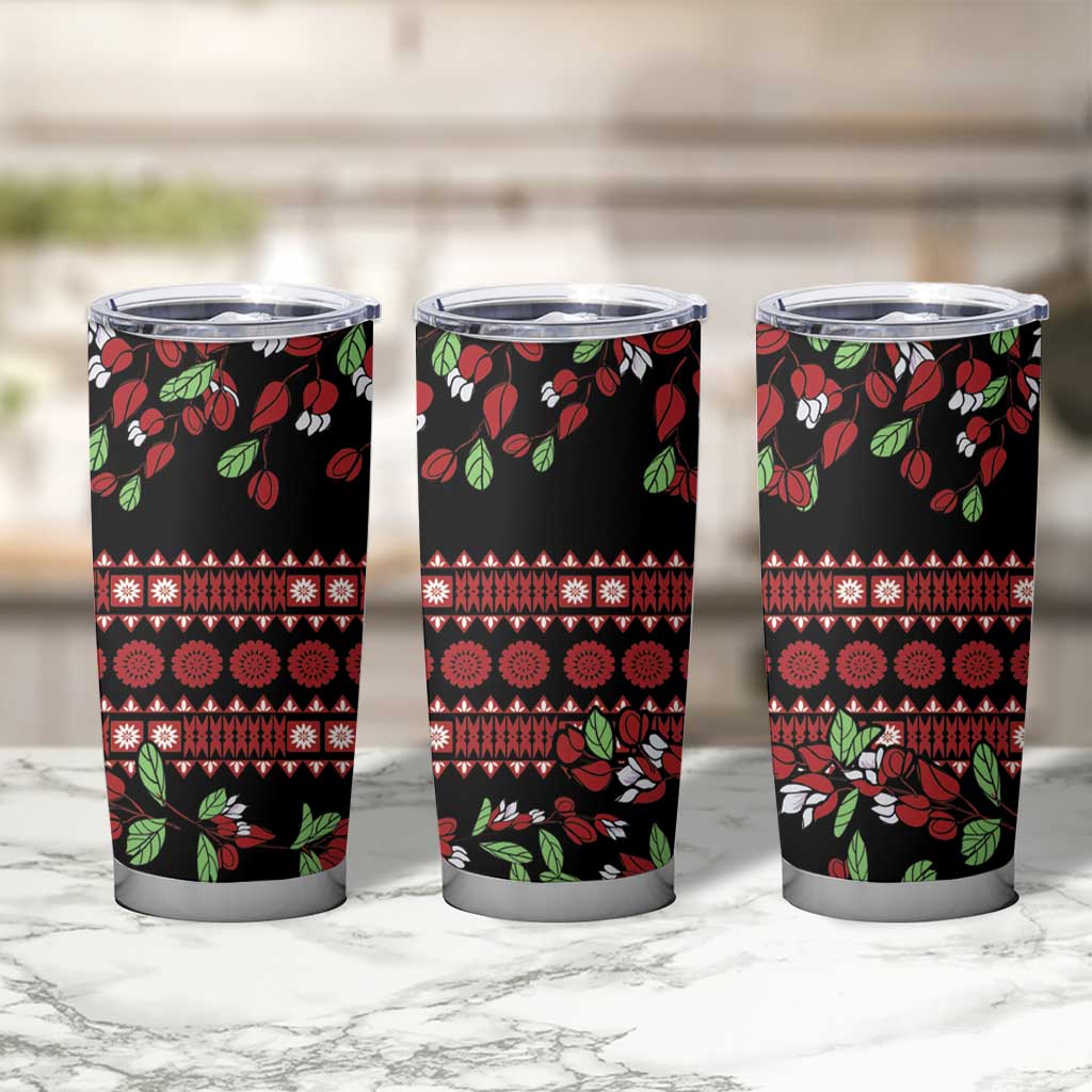 Fiji Masi Bula Tagimoucia Flowers Tumbler Cup