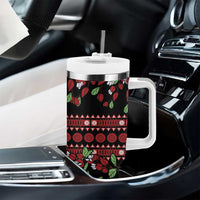 Fiji Masi Bula Tagimoucia Flowers Tumbler With Handle