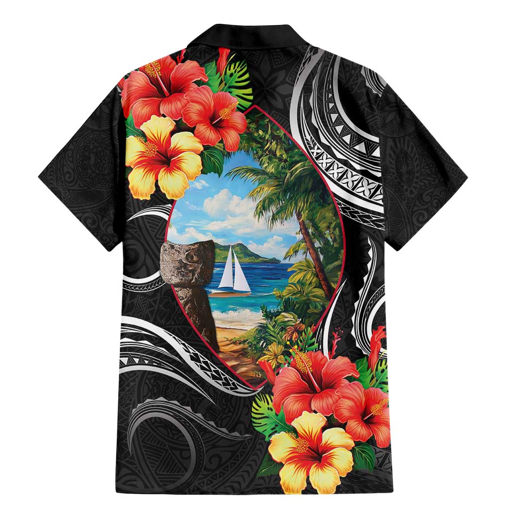 Hafa Adai Guam Family Matching Mermaid Dress and Hawaiian Shirt Guahan Seal Chamorro Stones Tribal LT9 - Polynesian Pride