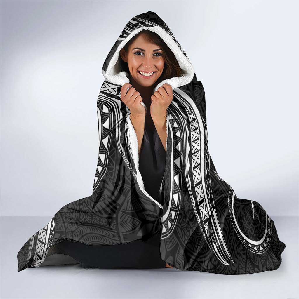 Hafa Adai Guam Hooded Blanket Guahan Seal Chamorro Stones Tribal LT9 - Polynesian Pride