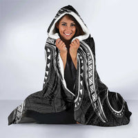 Hafa Adai Guam Hooded Blanket Guahan Seal Chamorro Stones Tribal LT9 - Polynesian Pride