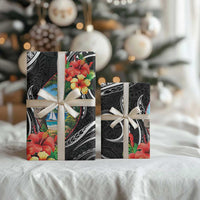 Hafa Adai Guam Wrapping Paper Guahan Seal Chamorro Stones Tribal - Polynesian Pride