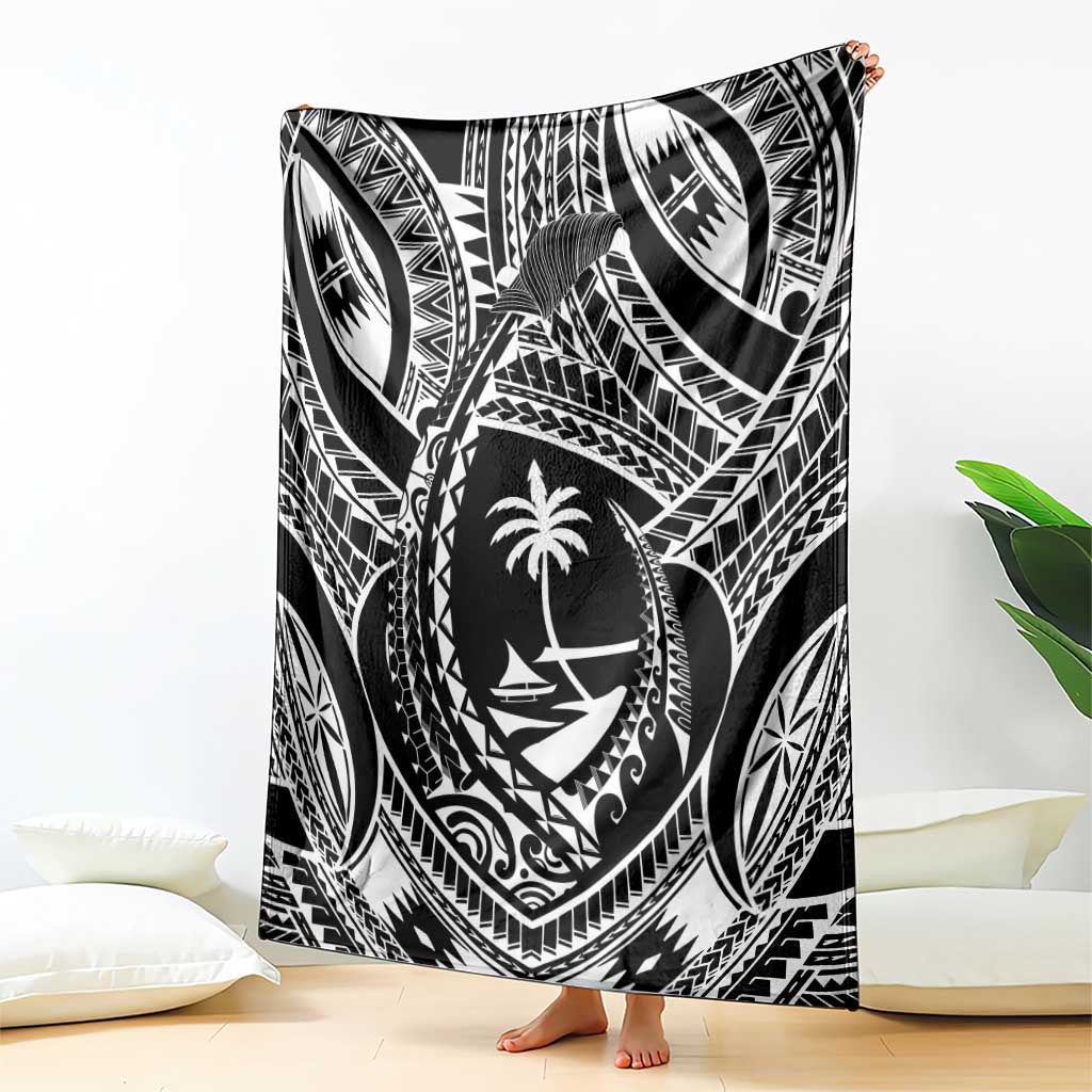 Hafa Adai Guam Inspired Tattoo Blanket
