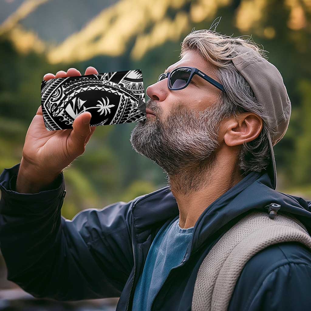 Hafa Adai Guam Inspired Tattoo 4 in 1 Can Cooler Tumbler