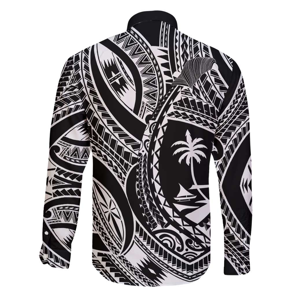 Hafa Adai Guam Inspired Tattoo Family Matching Mermaid Dress and Hawaiian Shirt LT9 - Polynesian Pride