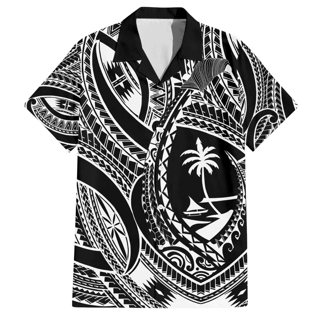 Hafa Adai Guam Inspired Tattoo Family Matching Tank Maxi Dress and Hawaiian Shirt
