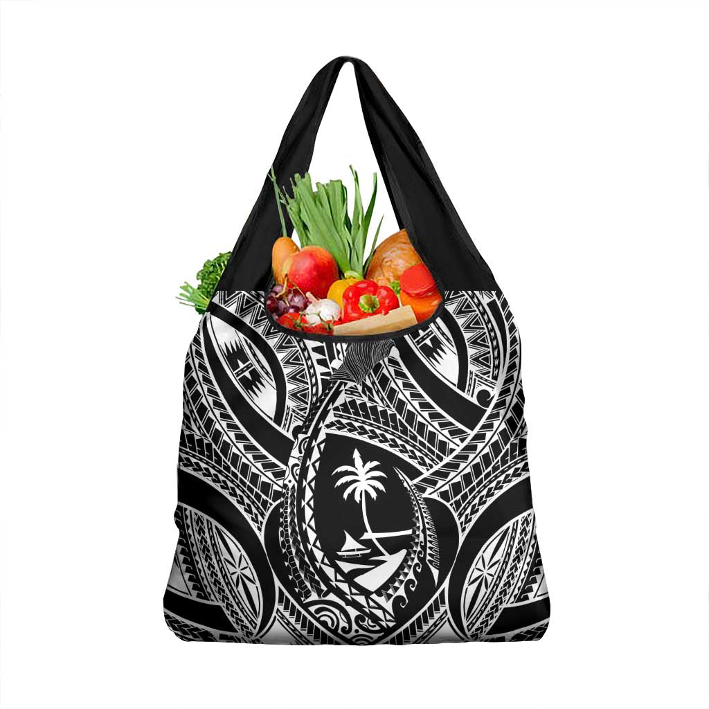 Hafa Adai Guam Inspired Tattoo Grocery Bag