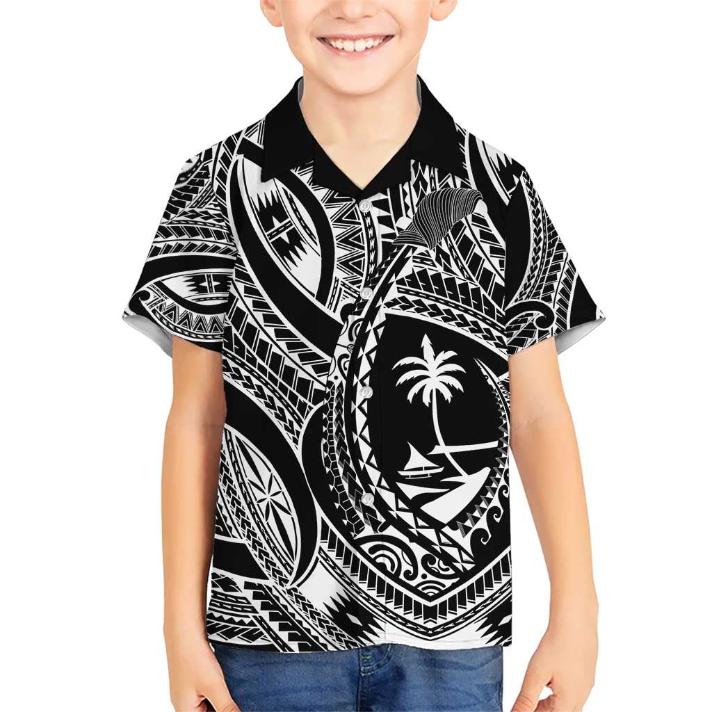Hafa Adai Guam Inspired Tattoo Hawaiian Shirt