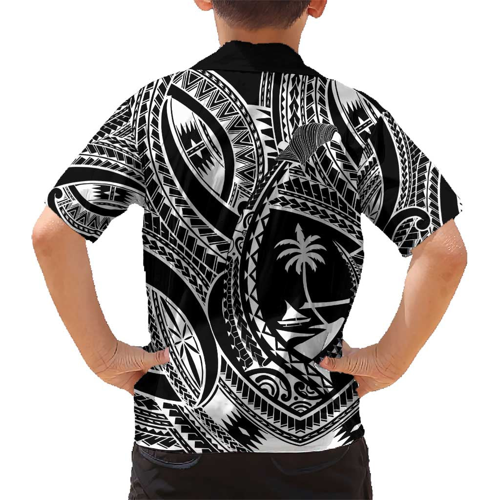 Hafa Adai Guam Inspired Tattoo Hawaiian Shirt