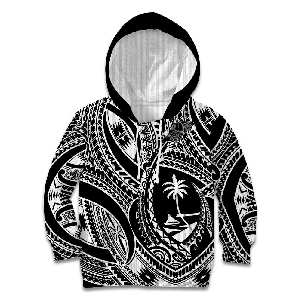 Hafa Adai Guam Inspired Tattoo Kid Hoodie