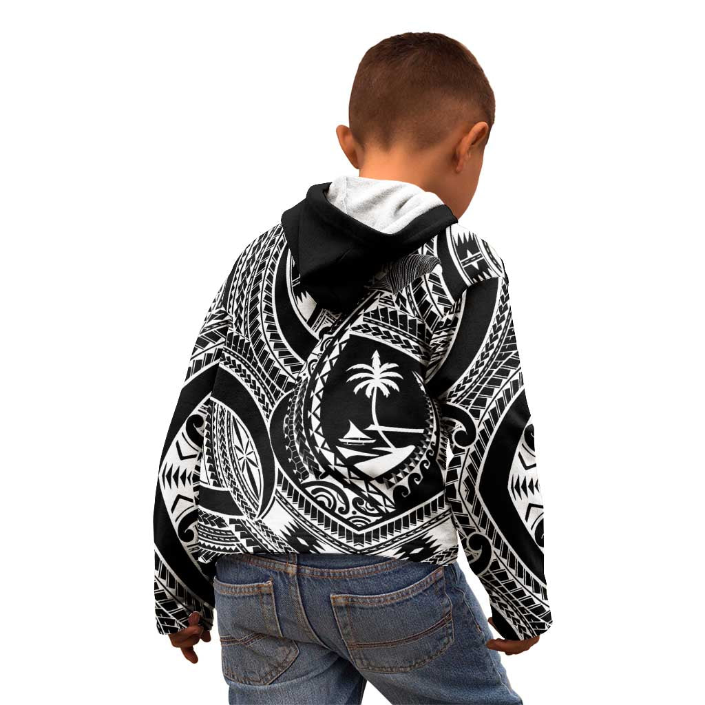 Hafa Adai Guam Inspired Tattoo Kid Hoodie