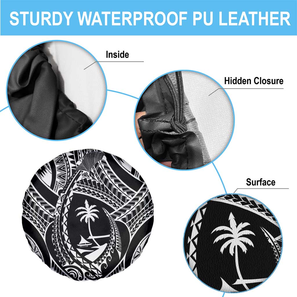 Hafa Adai Guam Inspired Tattoo Spare Tire Cover