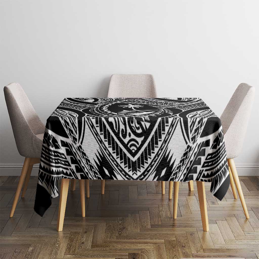 Hafa Adai Guam Inspired Tattoo Tablecloth
