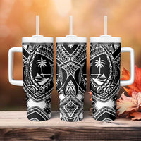 Hafa Adai Guam Inspired Tattoo Tumbler With Handle