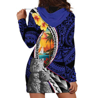 Hafa Adai Guam Seal Latte Stones Artwork Hoodie Dress