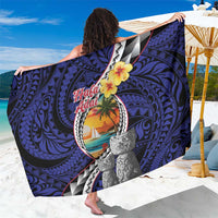 Hafa Adai Guam Seal Latte Stones Artwork Sarong