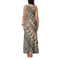 Niho Taniwha Kowhaiwhai Family Matching Tank Maxi Dress and Hawaiian Shirt