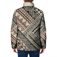 Niho Taniwha Kowhaiwhai Padded Jacket - Polynesian Pride