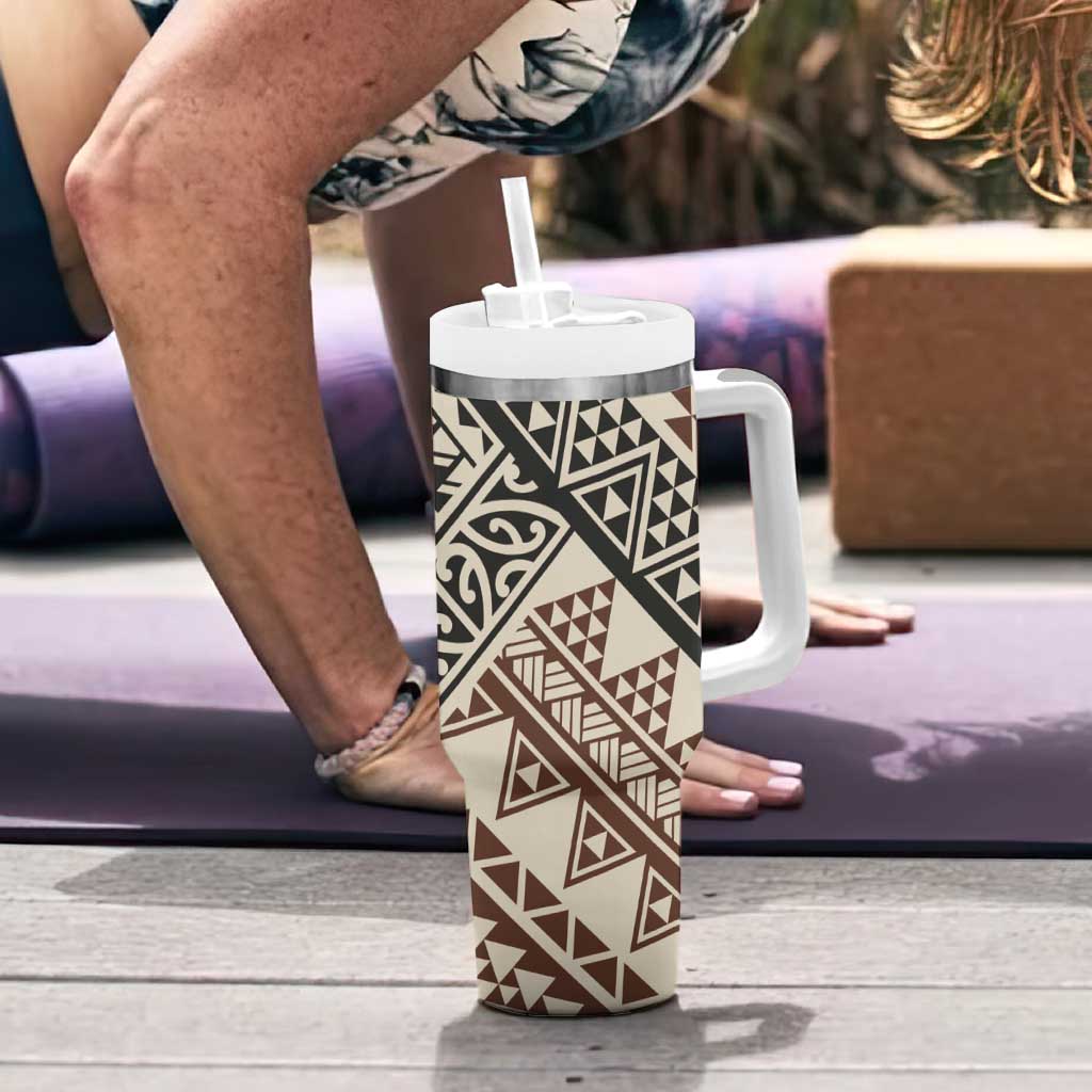 Niho Taniwha Kowhaiwhai Tumbler With Handle