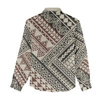 Niho Taniwha Kowhaiwhai Women Casual Shirt LT9 - Polynesian Pride