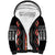 Niho Taniwha Taniko Motif Sherpa Hoodie