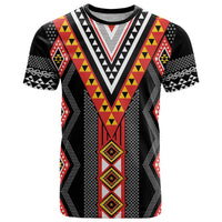 Niho Taniwha Taniko Motif T Shirt