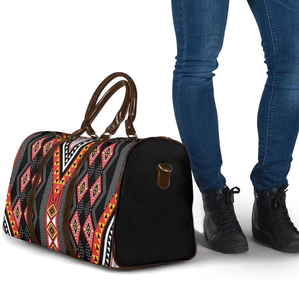 Niho Taniwha Taniko Motif Travel Bag - Polynesian Pride