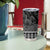 Black Taniko Kowhaiwhai Tukutuku Motif Tumbler Cup