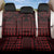 Red Taniko Kowhaiwhai Tukutuku Motif Back Car Seat Cover