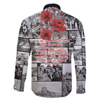 ANZAC Day Gallipoli Campaign Family Matching Off The Shoulder Long Sleeve Dress and Hawaiian Shirt To The End They Remain LT9 - Polynesian Pride